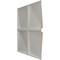 Ekena Millwork 19 5/8in. W x 19 5/8in. H Edinburgh EnduraWall Decorative 3D Wall Panel Covers 2.67 Sq. Ft. WP20X20EDCAC - alternate 5